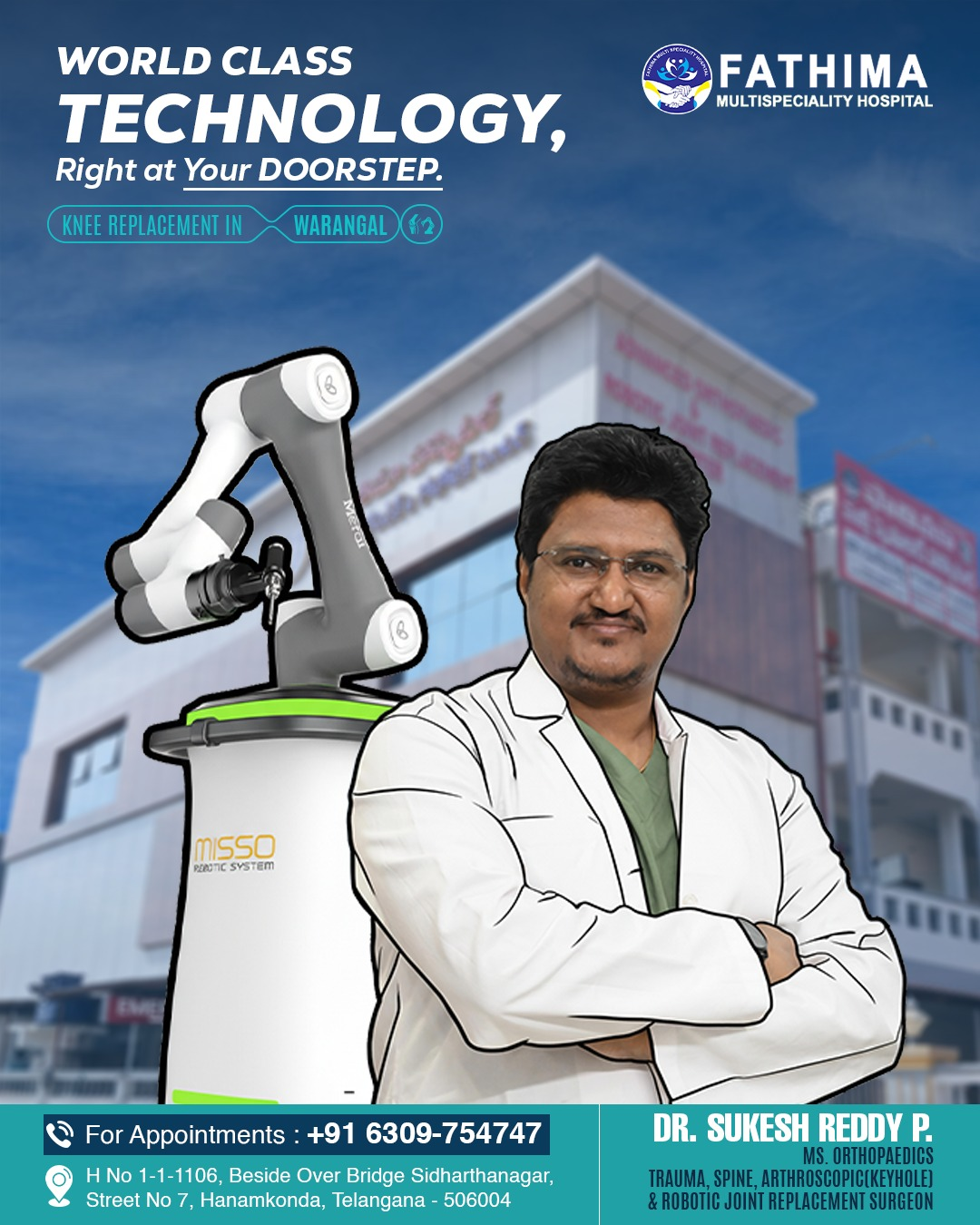 best orthopedic surgeon in warangal