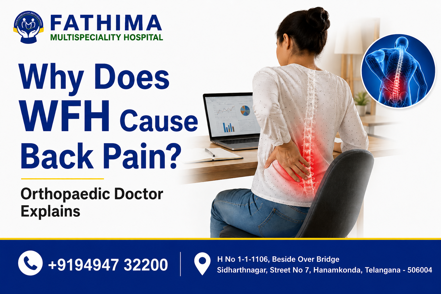 work from home back pain