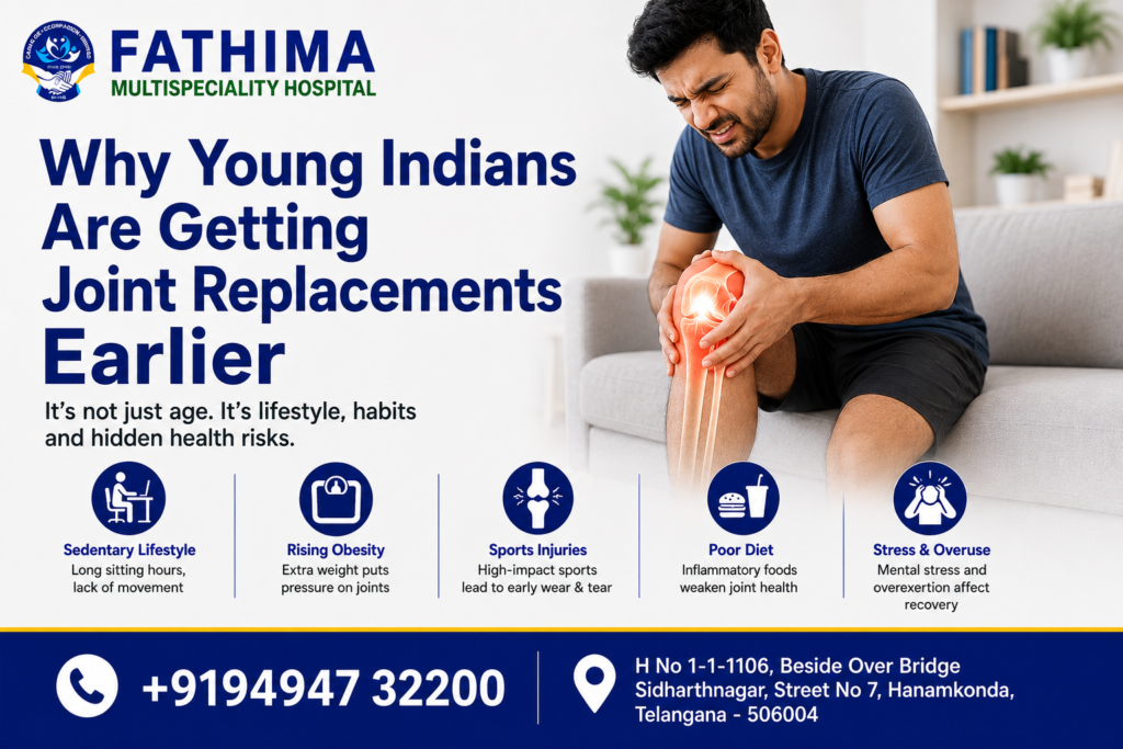 why knee replacement at young age
