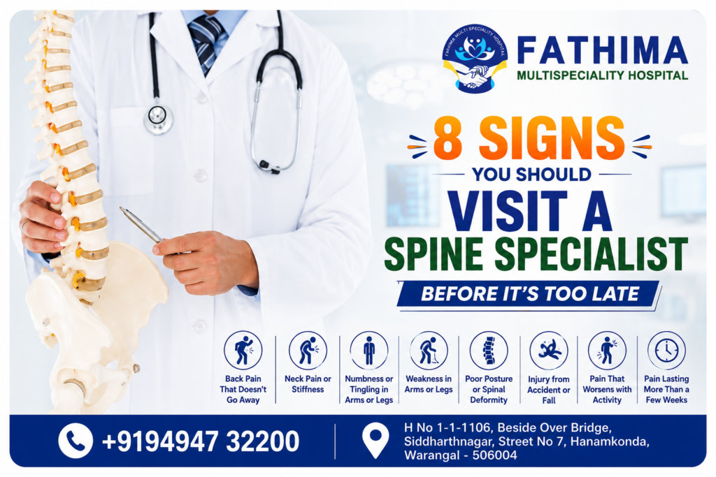 spine specialist Warangal