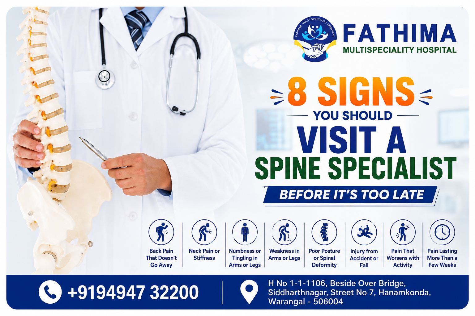 spine specialist Warangal