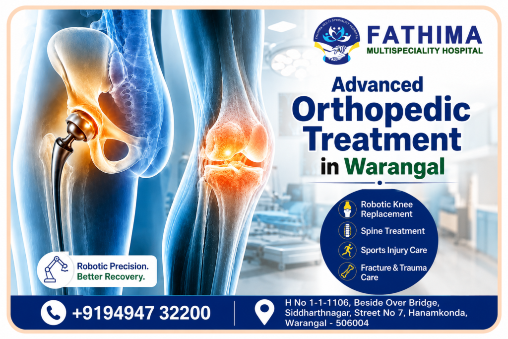 advanced orthopedic treatment in warangal