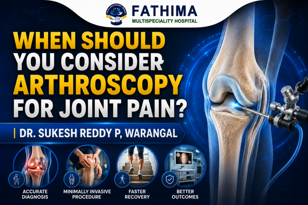 arthroscopy specialist Warangal
