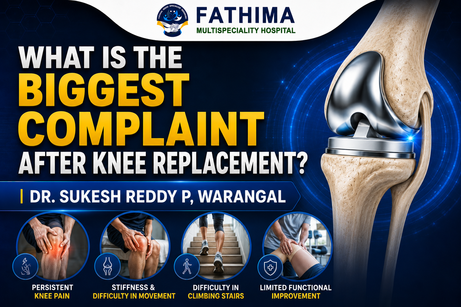 pain after knee replacement
