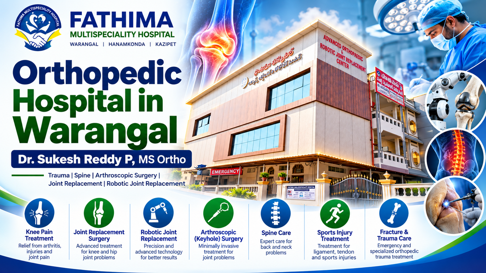 Orthopedic Hospital in Warangal